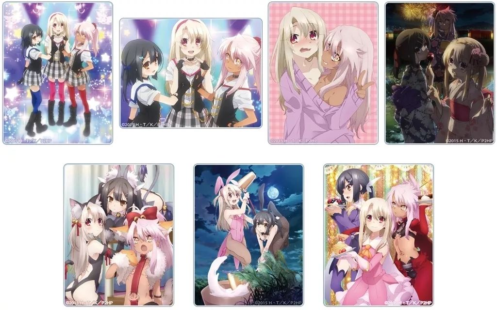 【人気定番，100%新品】 【中古】キャラカード 全7種セット 「Fate/kaleid liner プリズマ☆イリヤ ツヴァイ ヘルツ！ トレーディングアクリルカード」 その他