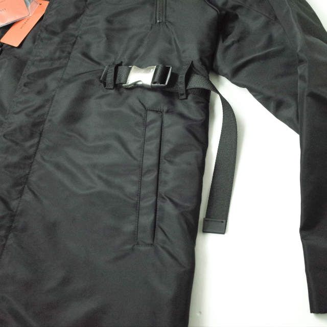 LIBERUM リベルム 20AW 日本製 NYLON SOUTIEN COLLAR COAT ナイロン ステンカラーコート 2020AW-CO02 1 BLACK アウター【新古品】【LIBERUM】