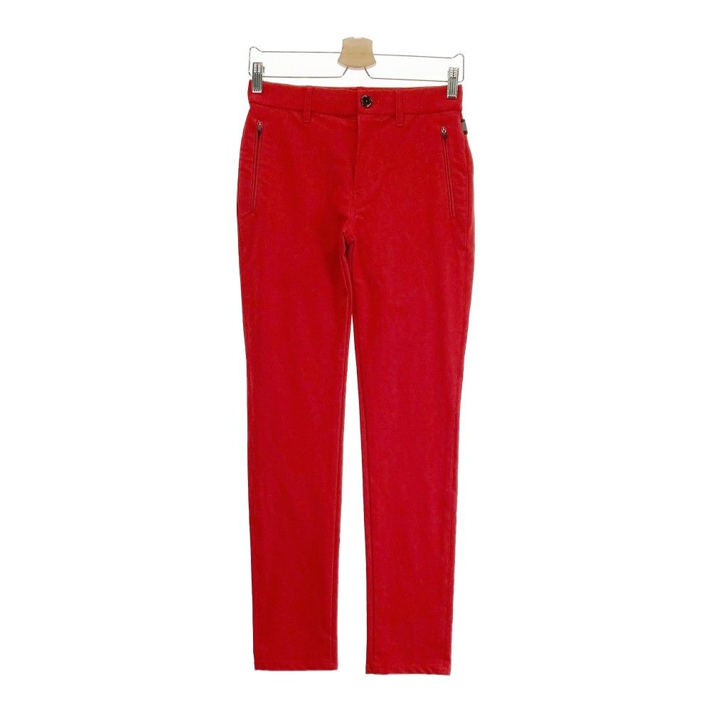 新品⭐︎マークアンドロナレディースパンツ38 MARK&LONA マークアンドロナ ストレッチ 中綿ロングパンツ 星 ロゴ総柄