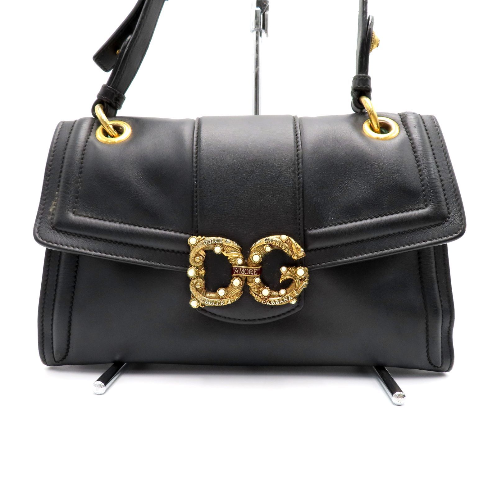 DG DOLCE&GABBANA ドルチェ＆ガッバーナ AMORE アモーレ ショルダー 