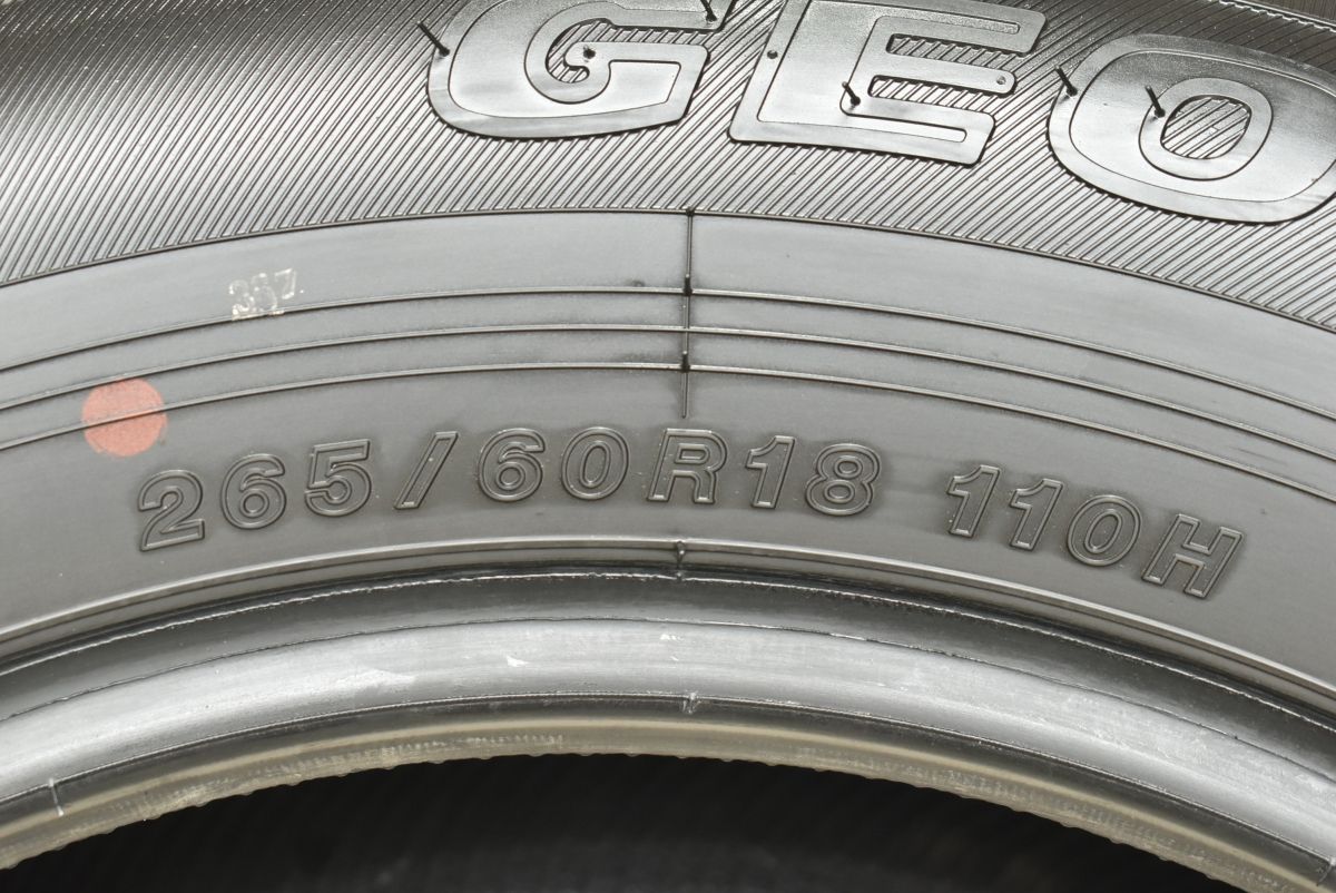 おしゃれな 製 バリ溝 ヨコハマ ジオランダー G94 265 60R18 4本セット 交換用 プラド ハイラックス サーフ トライトン パジェロ Gクラス 総額