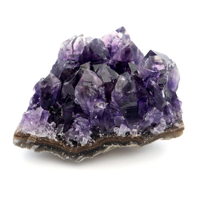 アメジスト クラスター 原石 1点物 126g ウルグアイ産 Amethyst 天然石 紫水晶 送料無料 母の日 贈り物 ギフト プレゼント
