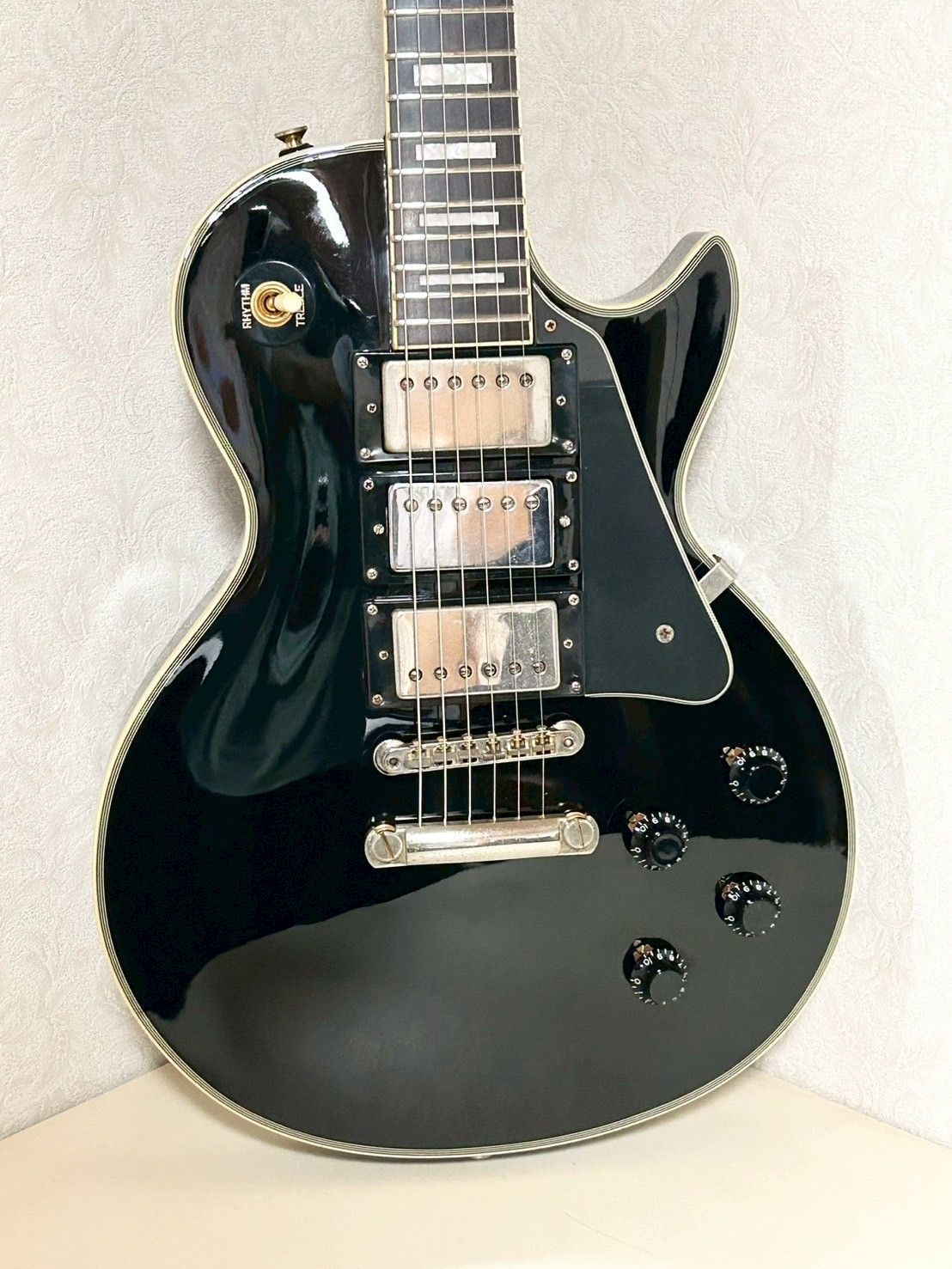 Burny バーニー レスポールカスタム ダイヤモンドインレイ RLC