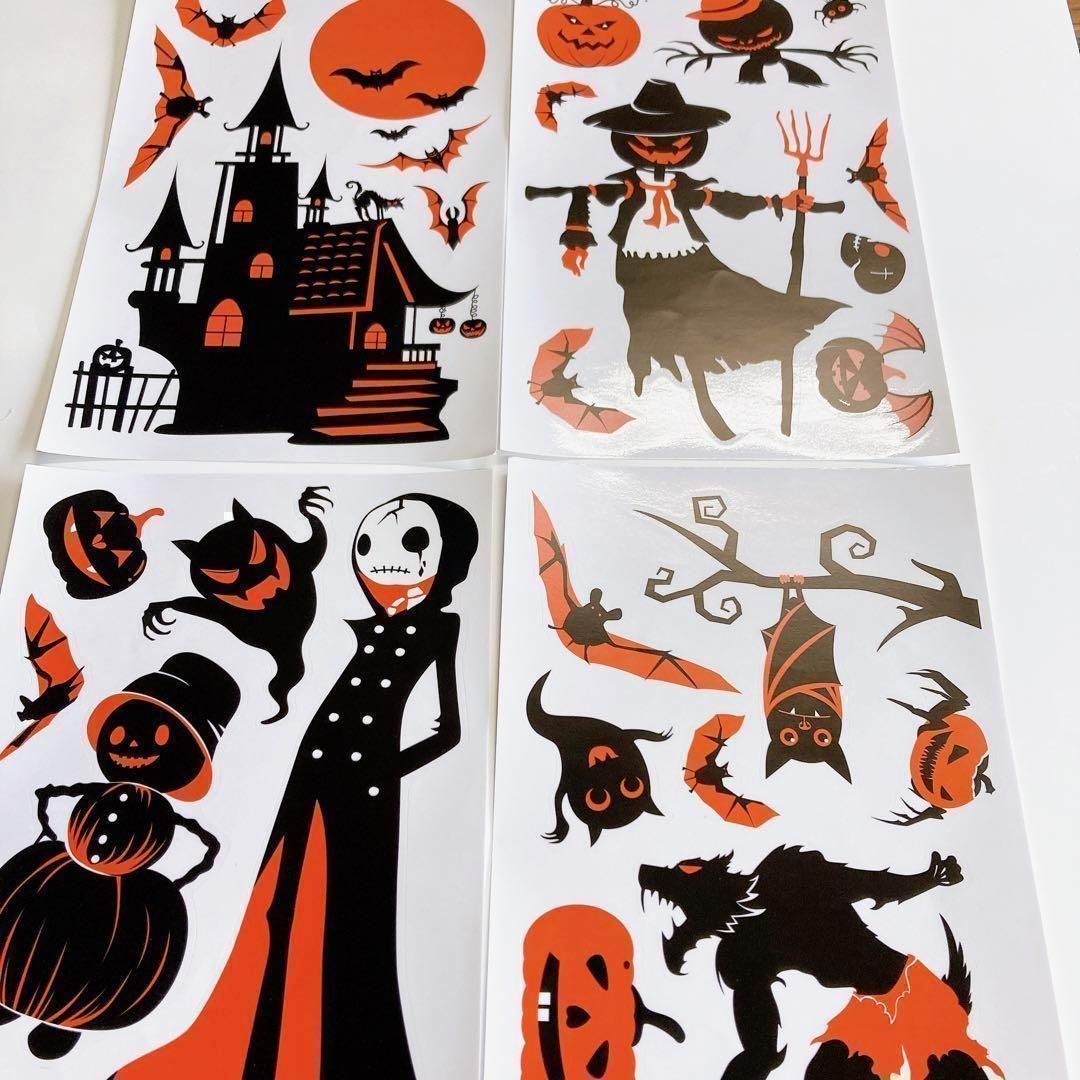 ウォールステッカー♡ハロウィン 貼ってはがせる 壁 シール 窓 A