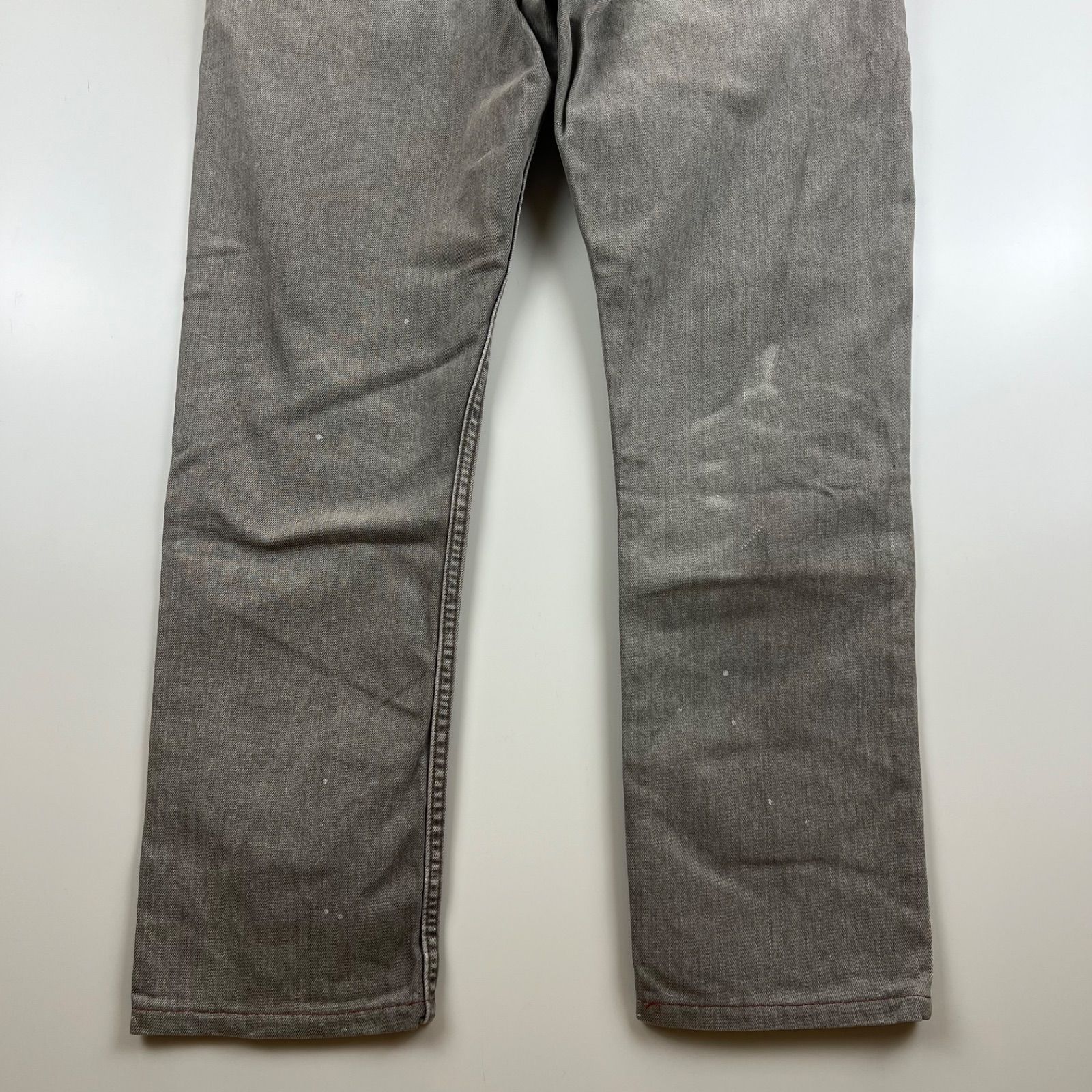 POLO BY RALPH LAUREN slim fit 381 faded grey denim pants w35 