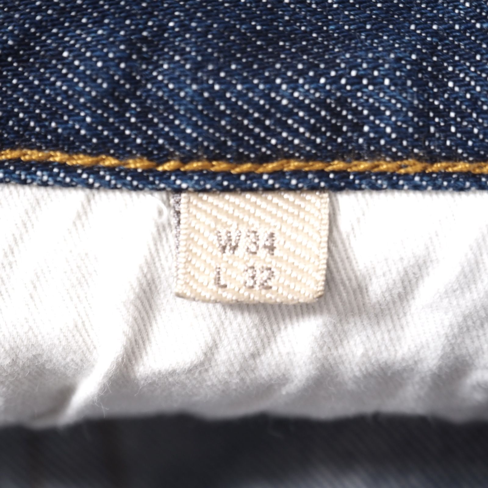 美品 バーバリー BURBERRY BRIT デニム パンツ W34 L32 インディゴ 