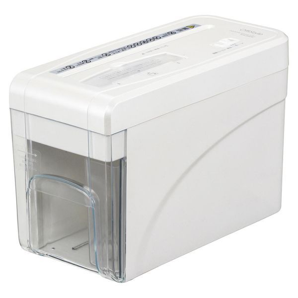 卓上クロスカットシュレッダー 容量3.2リットル|A4対応|62dB|ホワイト SHR-SD05C