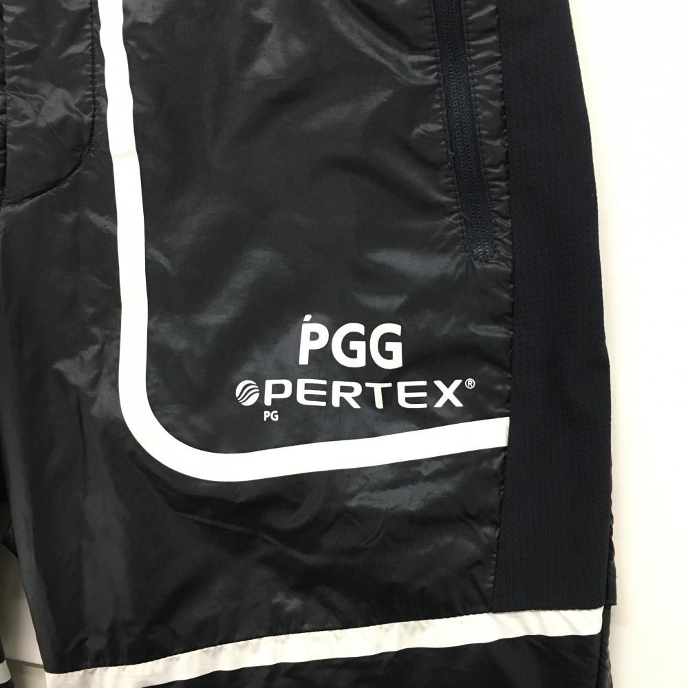 PEARLY GATES - 【美品】PGGパーリーゲイツ ナイロンパンツ ダークネイビー×白 一部メッシュ  レディース 0(S) ゴルフウェア 2023年モデル PEARLY GATES 美品】PGGパーリーゲイツ ナイロンパンツ ダークネイビー×白 一