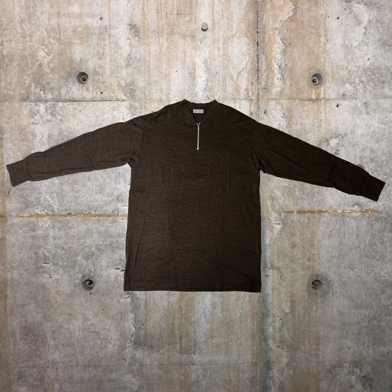 COMME des GARCONS HOMME(コムデギャルソンオム) 90's half zip wool