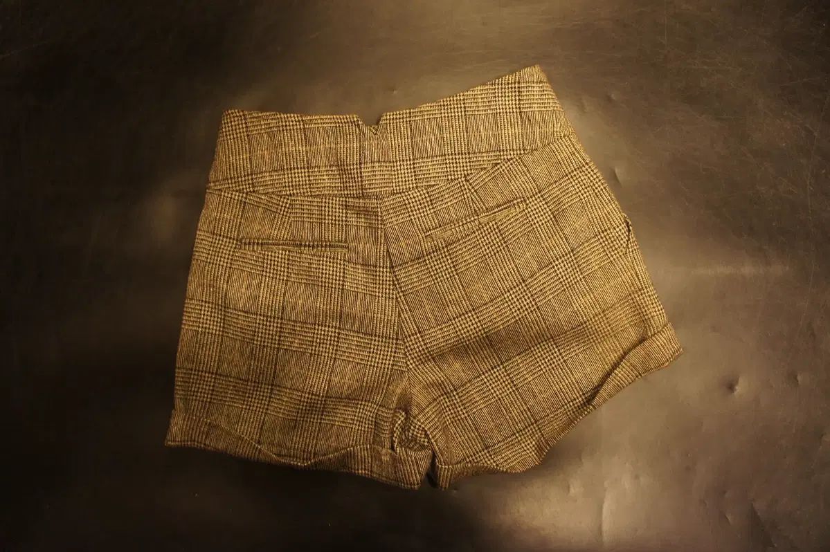 ウールショーツ デニム