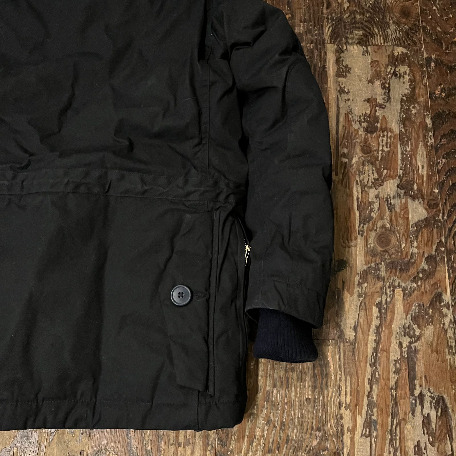 Snow Peak スノーピーク Waxed Down Jacket JK-16AU112 ネイビー 