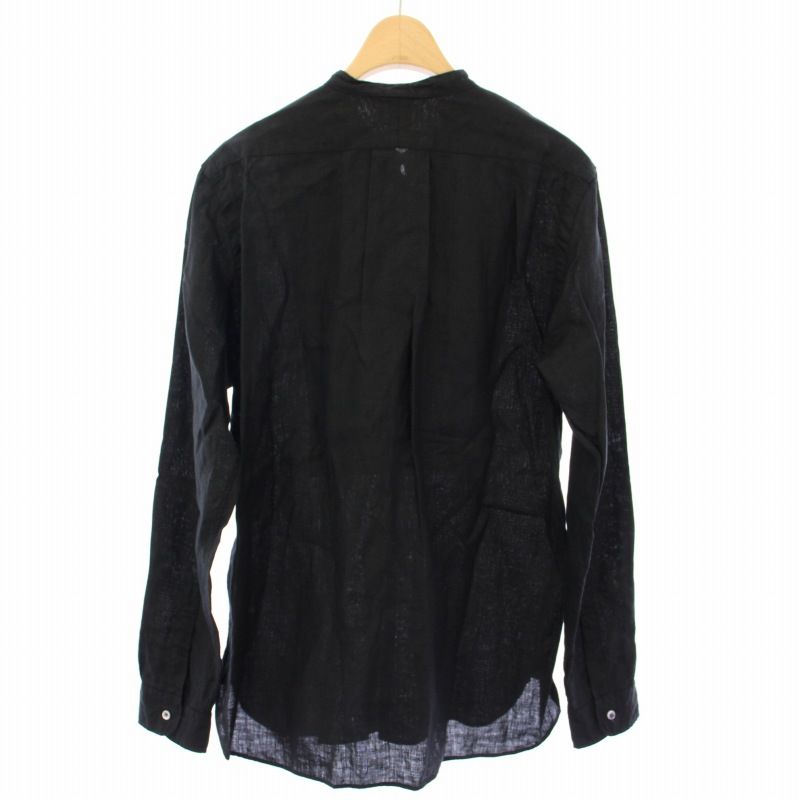 スティアンコル SOUTIENCOL カンクリーニ CANCLINI シャツ 長袖 バンドカラー 1 黒 201017 KS /TK レディース スティアンコル SOUTIENCOL カンクリーニ CANCLINI シャツ 長袖