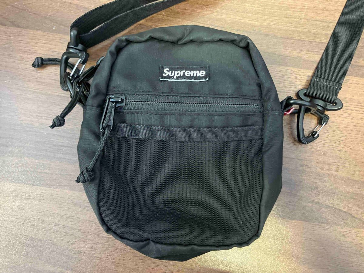Supreme メッセンジャーバッグ ブラック CORDURA Supreme 19AW ボディバッグ ブラックCORDURA シュプリーム