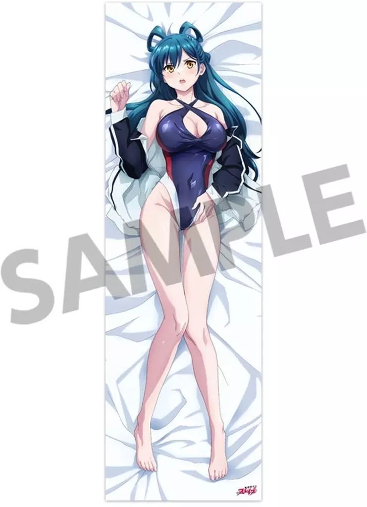 抱き枕カバー シーツ ブランケット 東日万凛 競泳水着 ver. 描き下ろし抱き枕カバー 魔都精兵のスレイブ