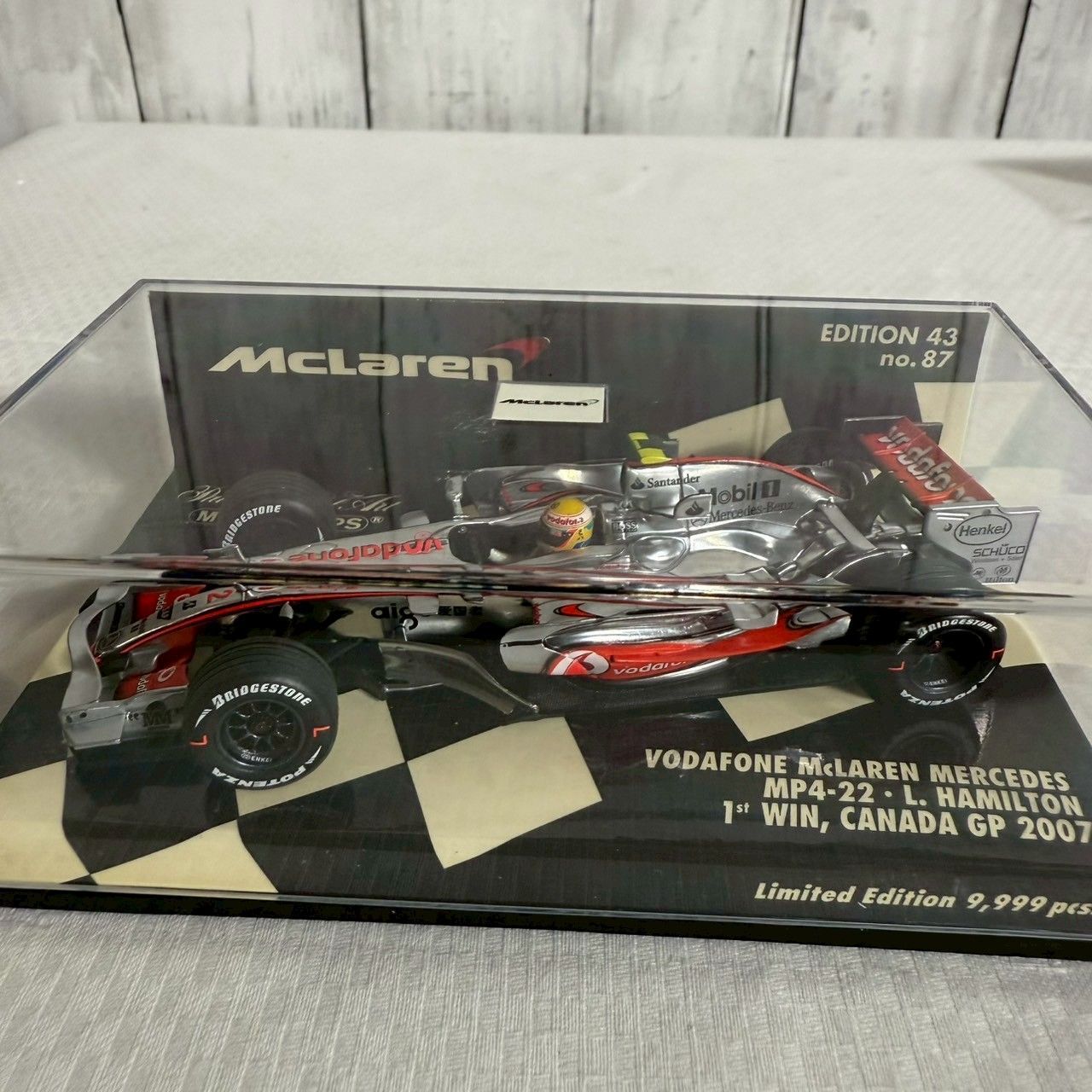 値下げ交渉歓迎 ミニカー McLaren 1/43スケール ルイス