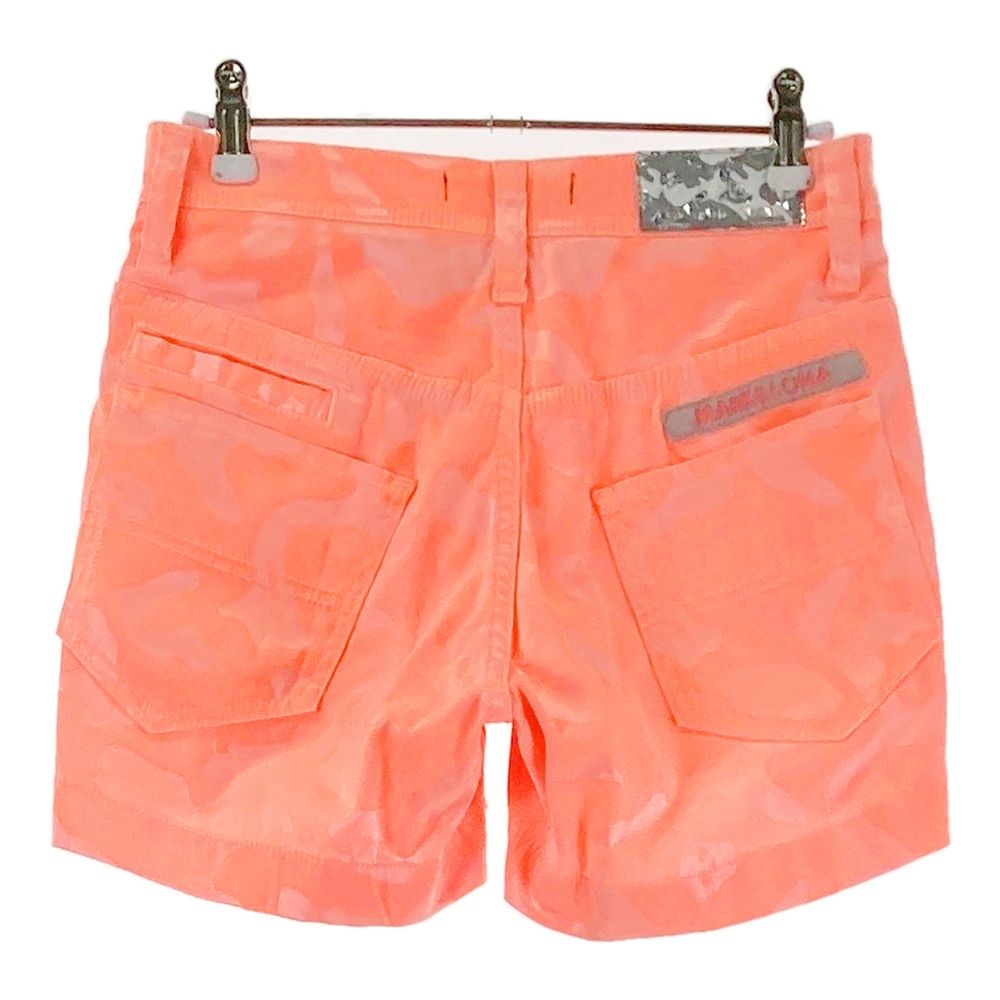 サイズ 38 MARK-LONA マークアンドロナ ショートパンツ カモフラ柄 オレンジ系 240101540914 ゴルフウェア レディース ストスト WWW_NOITHATQUANGTHANH_NET