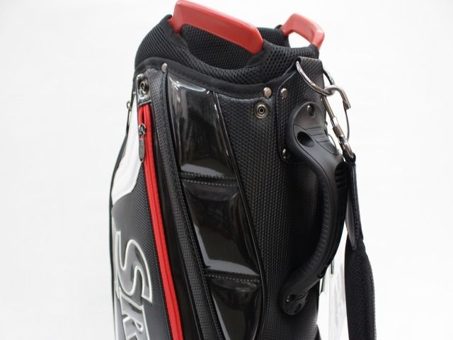 新品未使用　スリクソン キャディバッグ  GGC-S166G ブラックシルバー SRIXON スリクソン キャディバッグ メンズ 軽量 9.5型 4分割 GGC