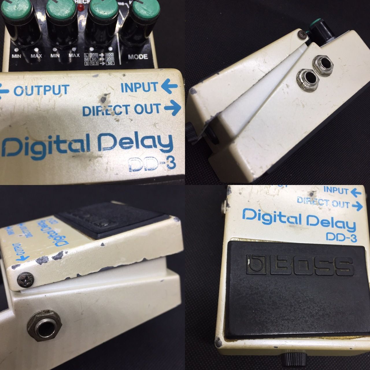 日本製　BOSS DD-3 Digital Delay ディレイ　エフェクター BOSS DD-3 Digital Delay Made IN JAPAN Blue label f146 - メルカリ