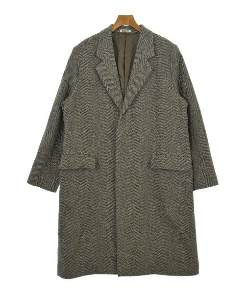 AURALEE チェスターコート メンズ 【古着】【中古】【送料無料