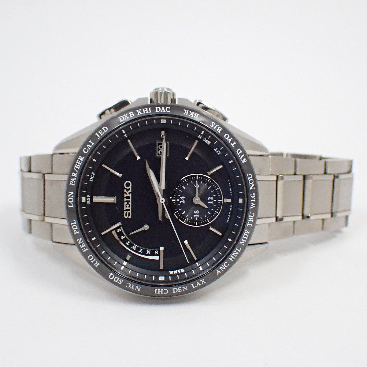 【美品】セイコー ブライツ フライトエキスパート チタン SAGA235 電波 楽天市場】☆美品【SEIKO】セイコー ブライツ フライト