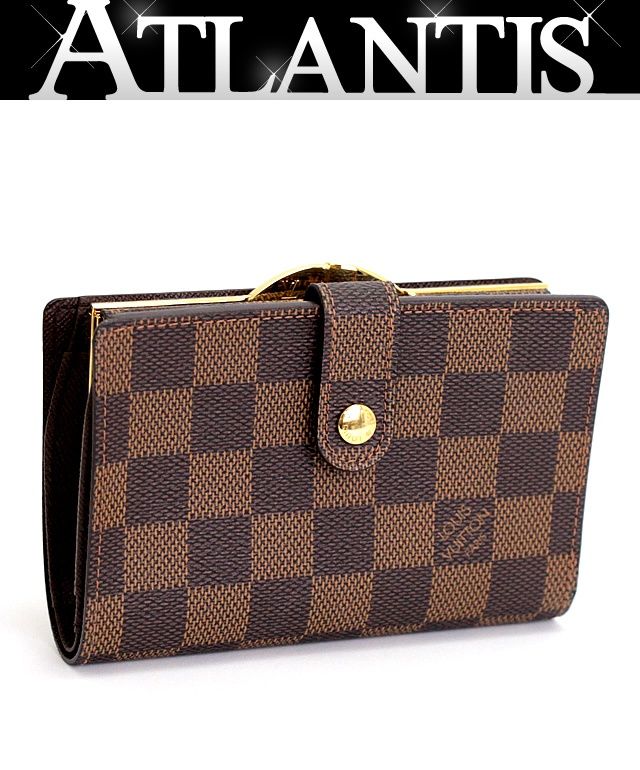 美品 ルイヴィトン Louis Vuitton ポルトフォイユヴィエノワ がま口