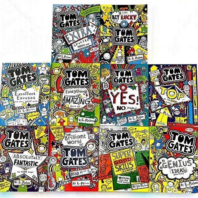 Tom gates 20册 音源付き　子供絵本　子供英語 新品】 Tom gates 20册 音源付き 洋書 子供英語 キッズ英語