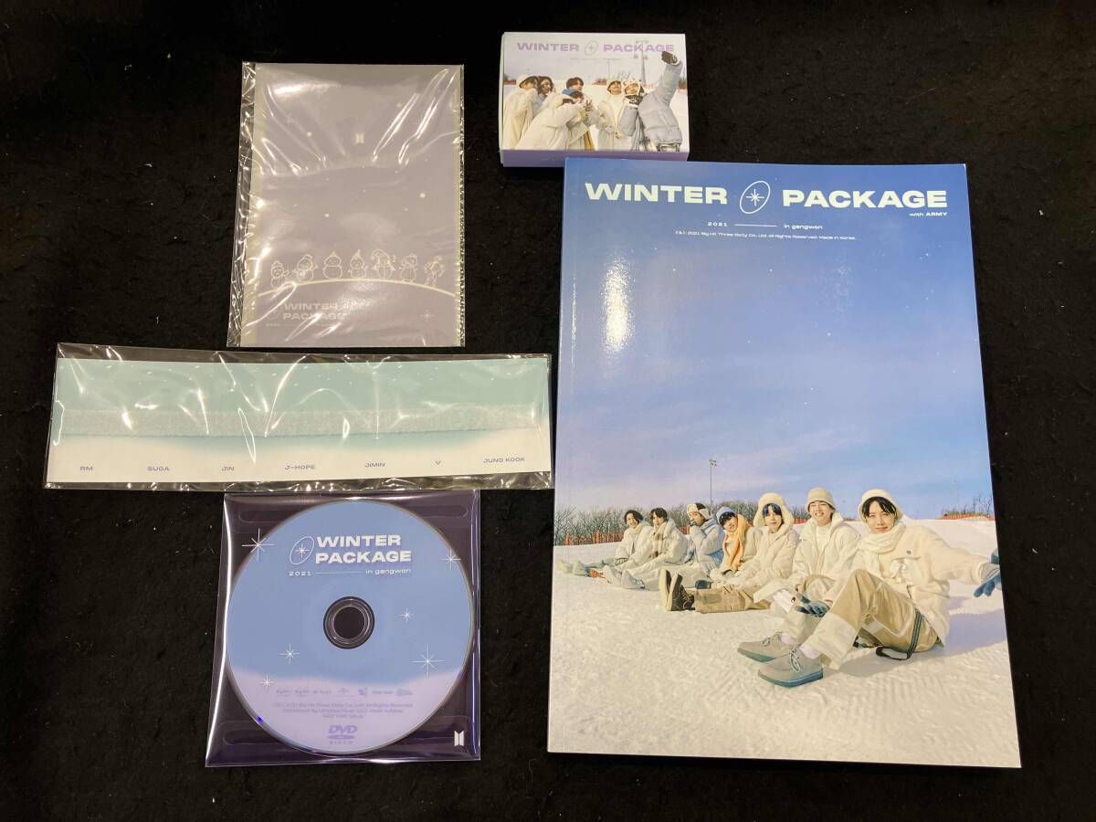 防弾少年団(BTS) - V♡　bts winter package 2021 DVD未再生 Amazon.co.jp: 2021 BTS WINTER PACKAGE【DVD】【日本語字幕入り