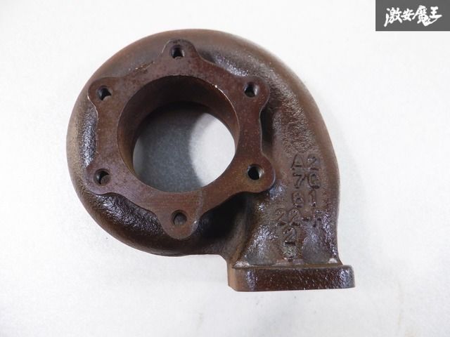 IHI C6 タービン用 エキゾーストハウジング EXハウジング P22-F  S13 S14 S15 シルビア 180SX HCR32 ECR33 ER34 スカイライン 棚S1A