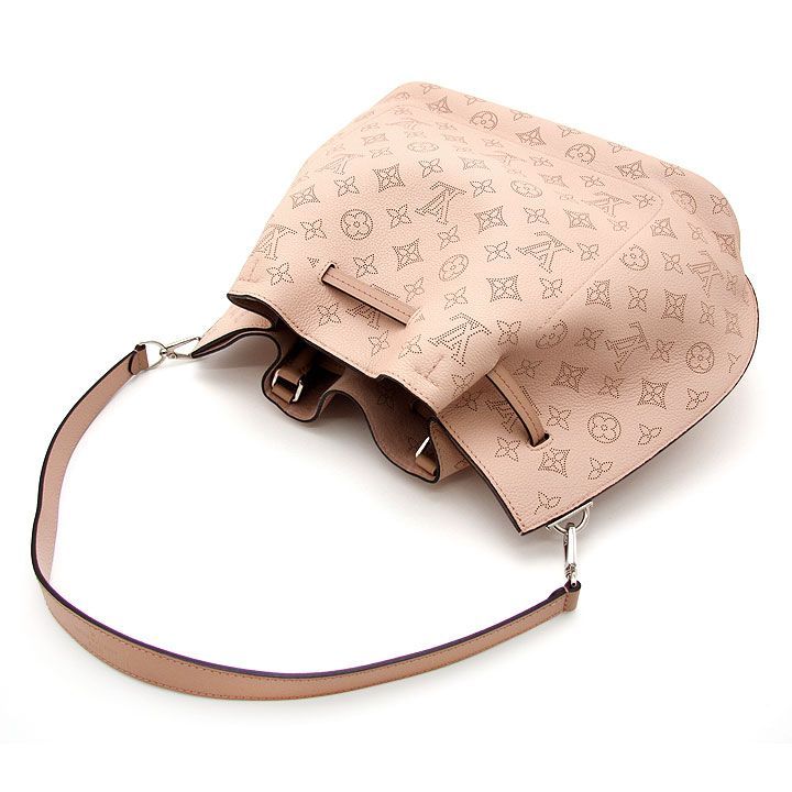 中古美品】ルイヴィトン トートバッグ モノグラム マヒナ ジロラッタ M54401 マグノリア LOUIS VUITTON 2way バケット ピンク系  フランス製 2way バック - メルカリ