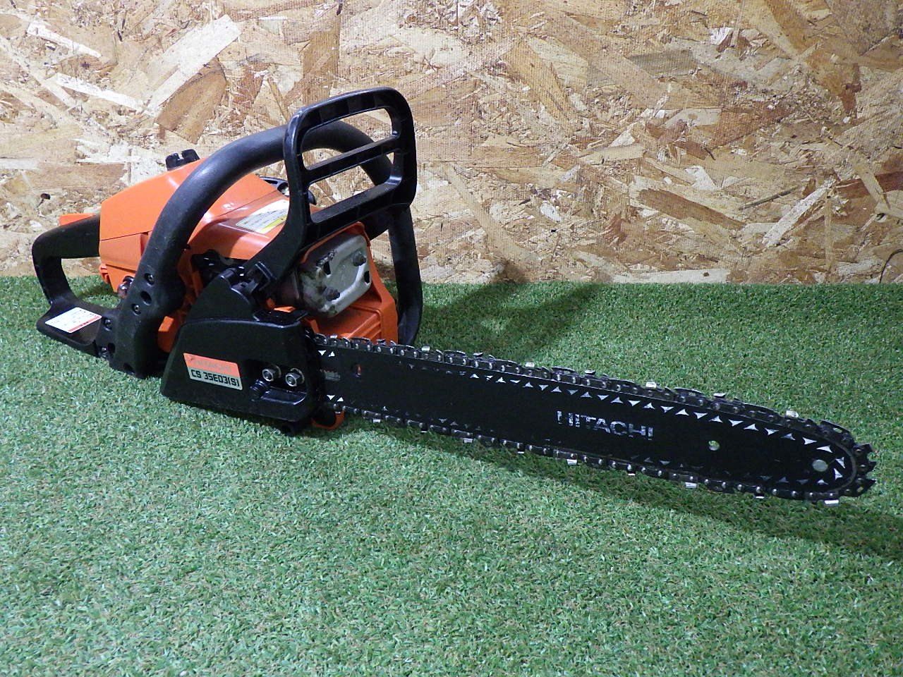 日立工機 CS35ED3 S エンジンチェーンソー 切断機 農業 林業 木工用 動作 済 品 120サイズ発送