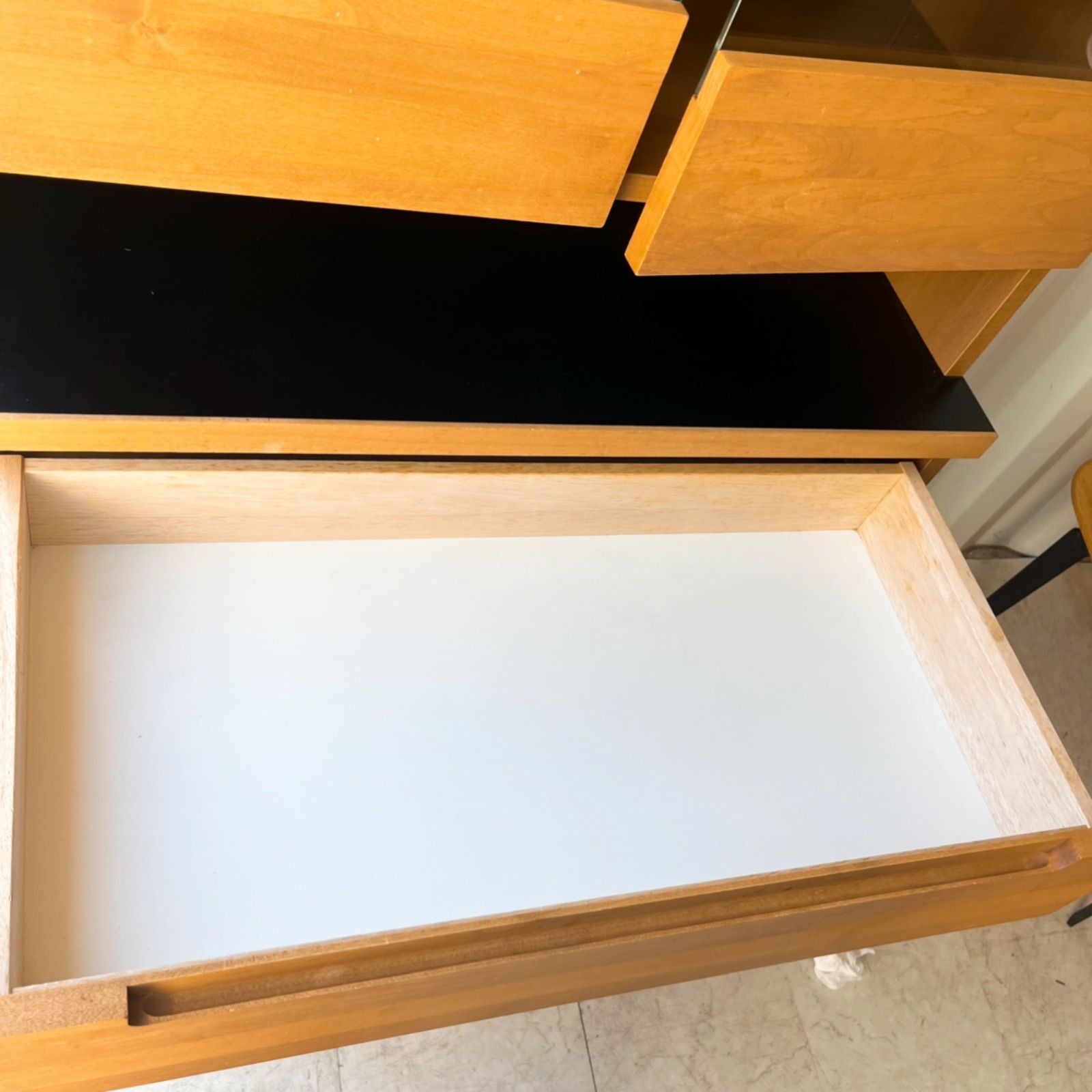 取付無料！ウニコ ワイス 北欧風天然木ナチュラルキッチンボード W80食器棚✨ 取付無料！ウニコ ワイス 北欧風天然木ナチュラルキッチンボード