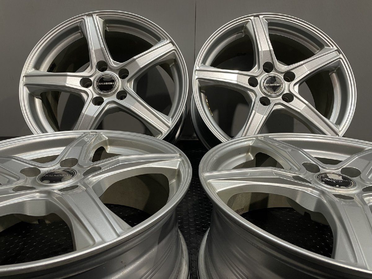 スズキブリジストン BALMINUM ZR5 17x7J ブリヂストン BALMINUM ZR5 (バルミナ) ホイールのガリ傷修理