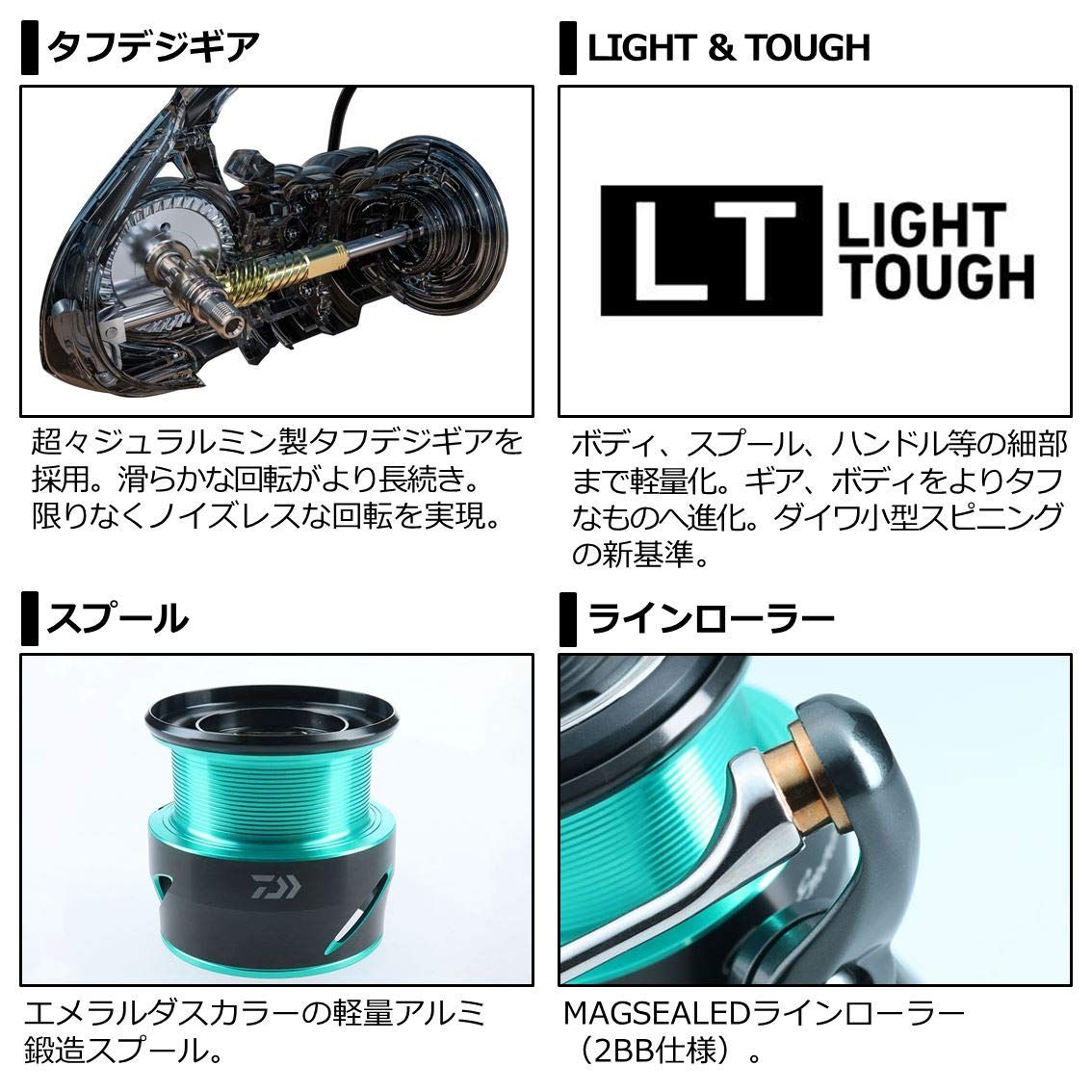 ダイワ(DAIWA) 21 エメラルダス エア FC LT2500S-DH [FC LT2500S