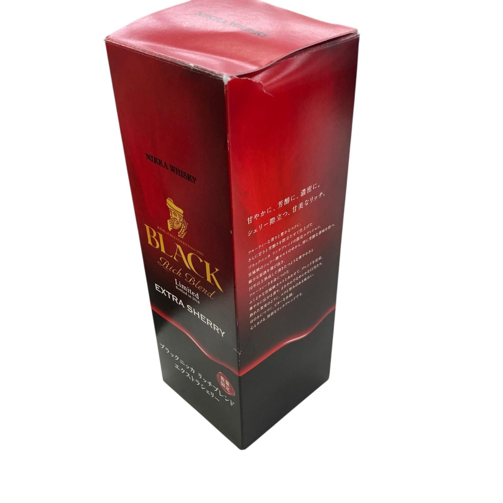 186000 ニッカウヰスキー ブラックニッカ リッチブレンドエクストラ