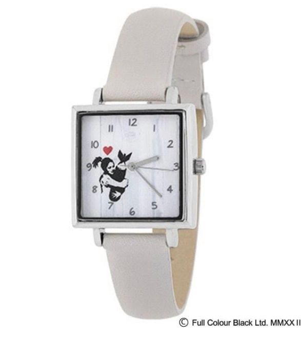 新品 腕時計 BRANDALISED バンクシー ブランド 見やすい スクエア かわいい おしゃれ 男女兼用 全年齢 日本製ムーブメント ボムハガー  Banksy - メルカリ