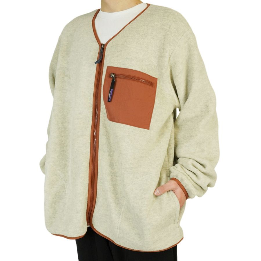 【新品同様 男女兼用】Patagonia パタゴニア シンチラ カーディガン M オートミール ベージュ フリースジャケット HB4101 新品同様 男女兼用】Patagonia パタゴニア シンチラ
