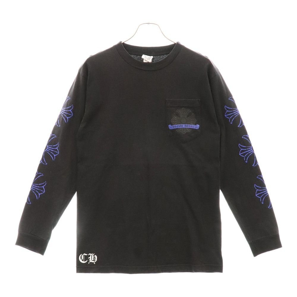 V*様 CHROME HEARTS CHプラスホースシュープリント ロングスリー CHROME HEARTS (クロムハーツ) CHプラスホースシュープリント