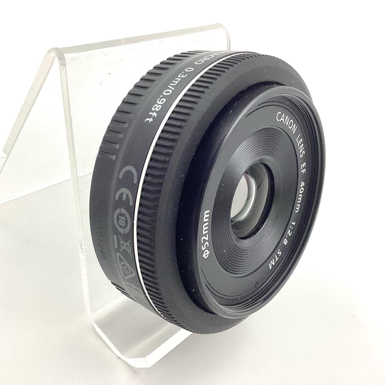 美品！キャノン Canon EF 40mm F2.8 STM☆希少ホワイト！ 美品！キャノン Canon EF 40mm F2.8 STM☆希少ホワイト！ CANON EF40mm