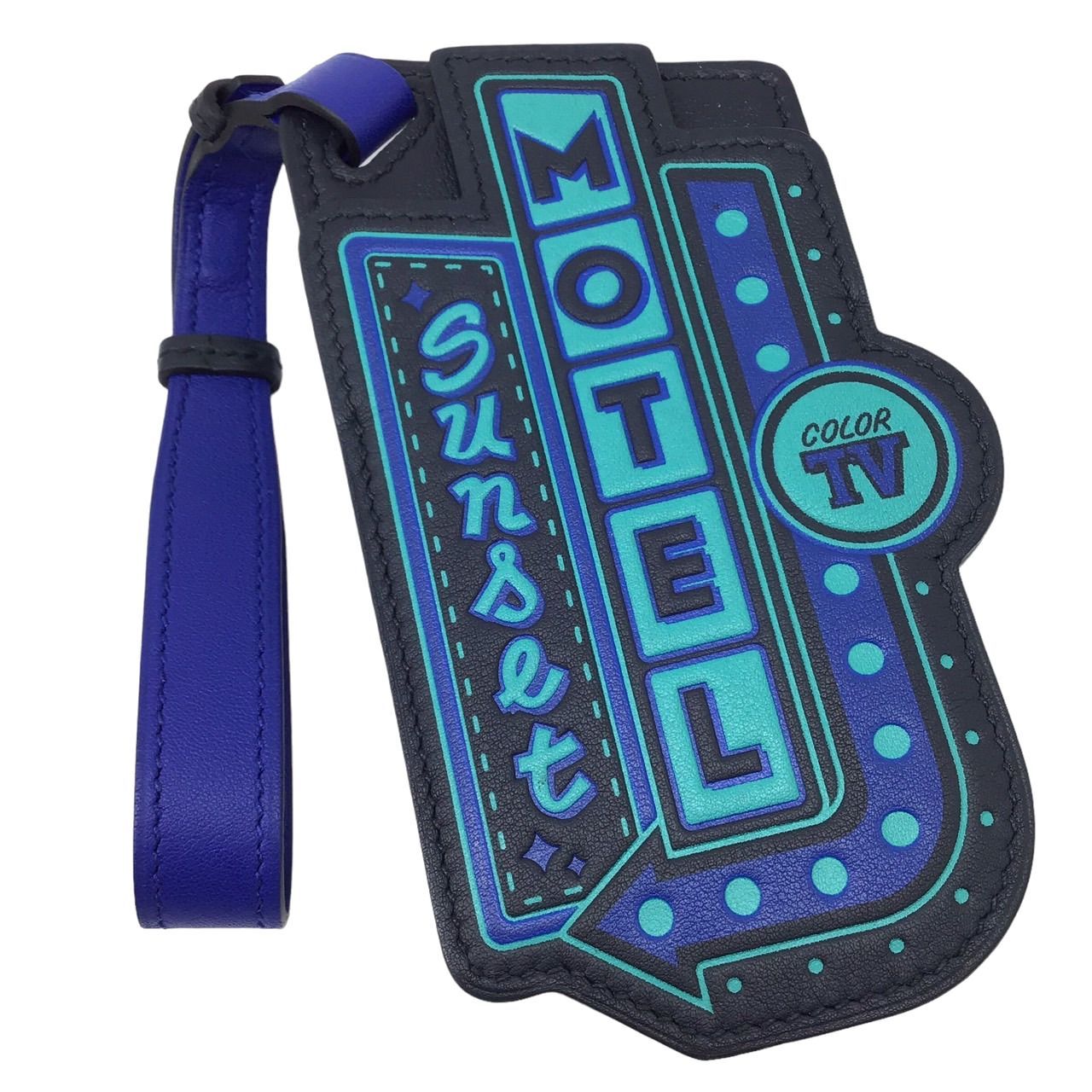 HERMES エルメス アドレスタグ MOTEL sunset C刻印 2018年