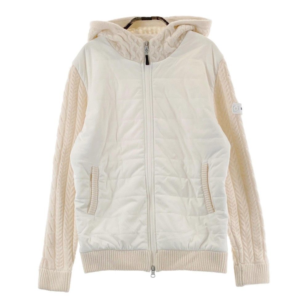 BRIEFING ゴルフ ナイロン ニット 切替 ブルゾン ジャケット サイズ：L