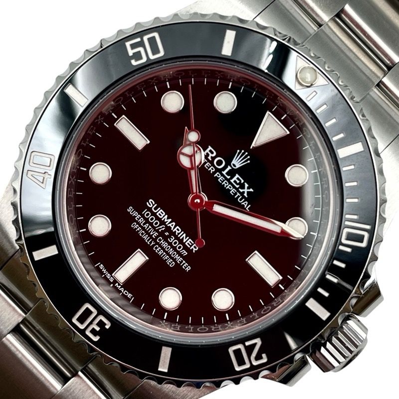 お問い合わせ ロレックス ROLEX サブマリーナ ノンデイト 114060 ブラック SS