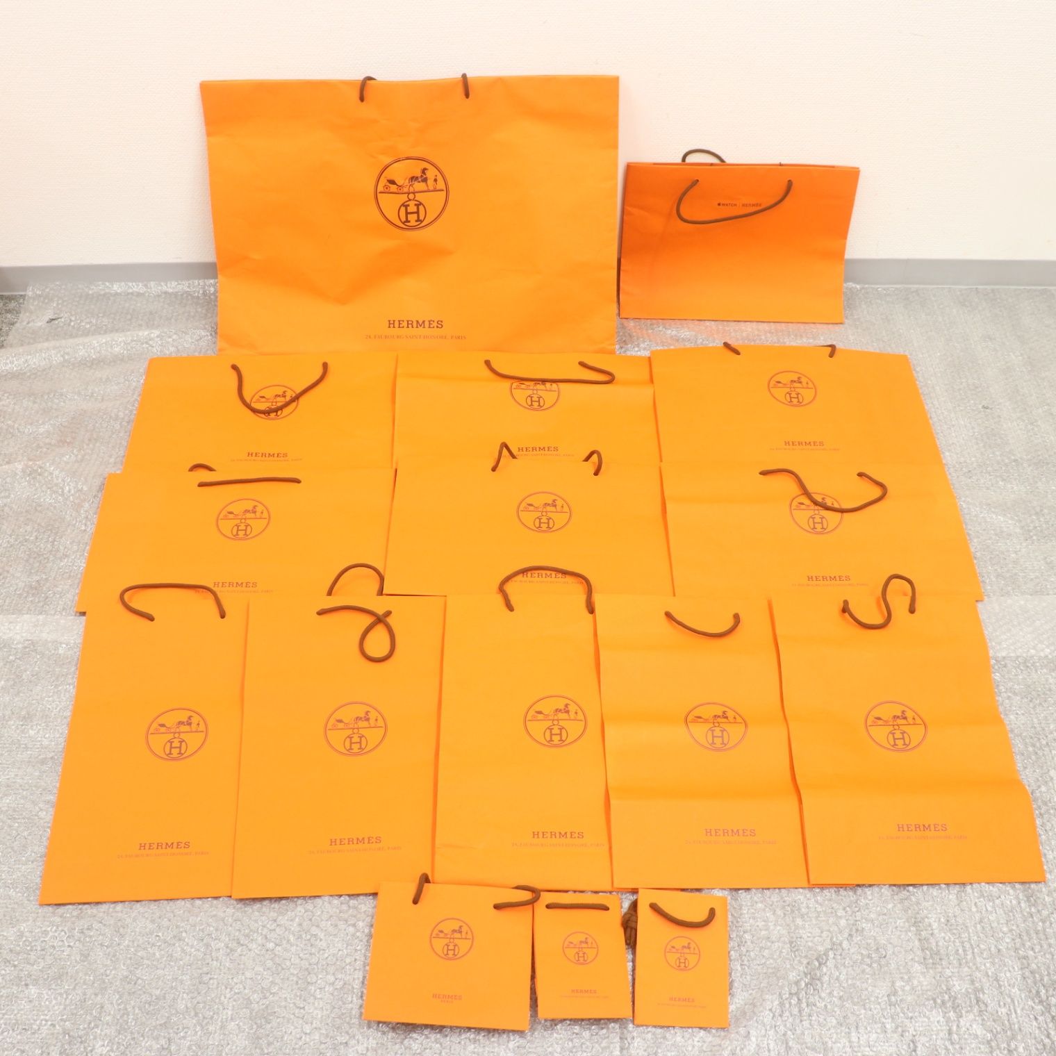 エルメス　ショッパー　箱 ITXS7OR64ZQ0 HERMES エルメス BOX ショッパー 純正 紙袋