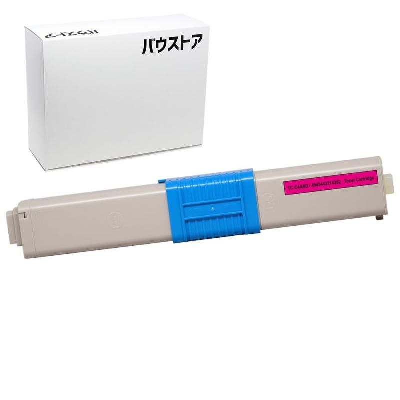 バウストア OKI TC-C4AM2 マゼンタ 互換トナーカートリッジ １個 COREFIDO C332dnw MC363dnw