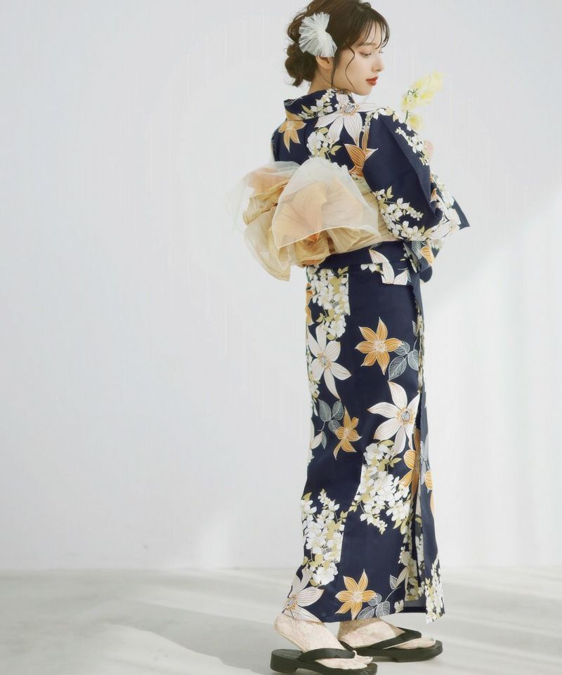 【新品】Dita ディータ ★幻想鏡花水月(柑橘）★浴衣5点セット 幻想鏡花水月(柑橘)】Dita ディータ 浴衣 5点セット レディース