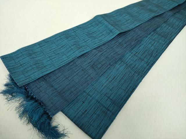 平和屋着物○男性 本場筑前博多織 角帯 霞文 証紙付き 正絹 逸品