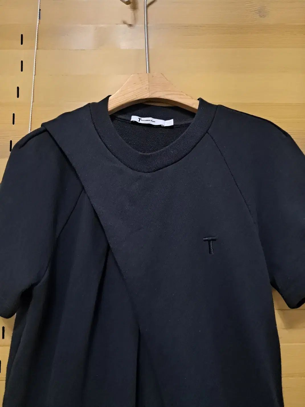 T by Alexander Wang アレキサンダーワング レディース アンバランススウェットドレス XS