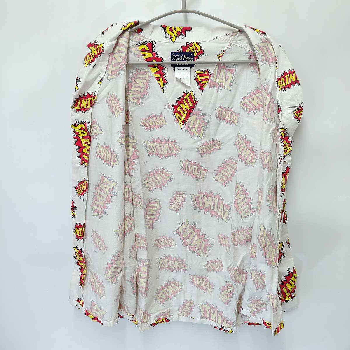 さしぶ】SAINT MICHAEL パジャマシャツ さしぶ】SAINT MICHAEL