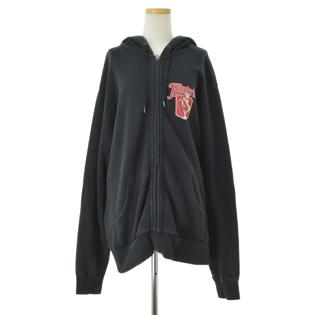 HYSTERICGLAMOUR】24SS 02241CF01 COME BACK AGAINジップアップ 