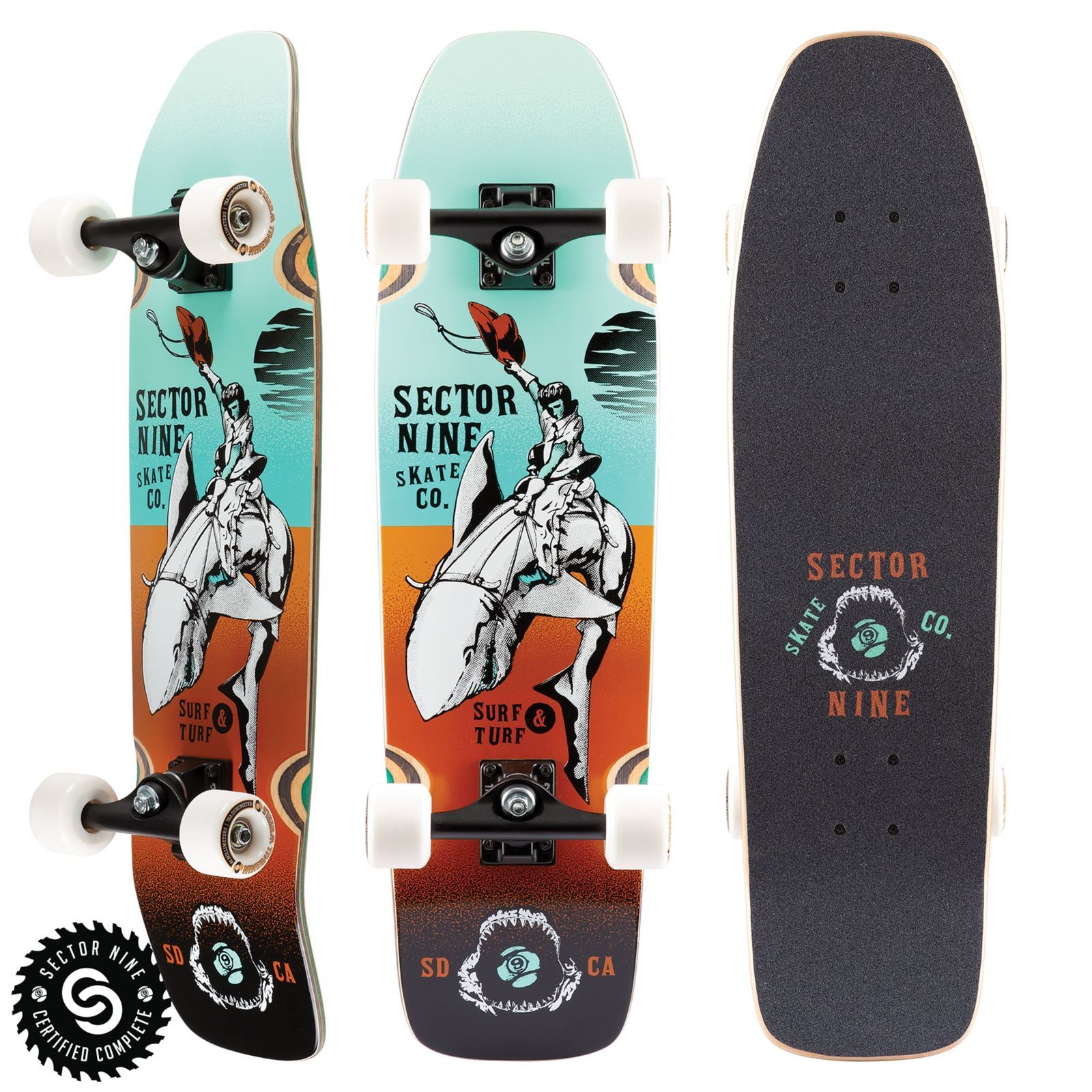 SECTOR NINE SECTOR9 セクター9 スケボー クルーザー Amazon.co.jp: セクター9スケートボード:スプラッシュスナップ
