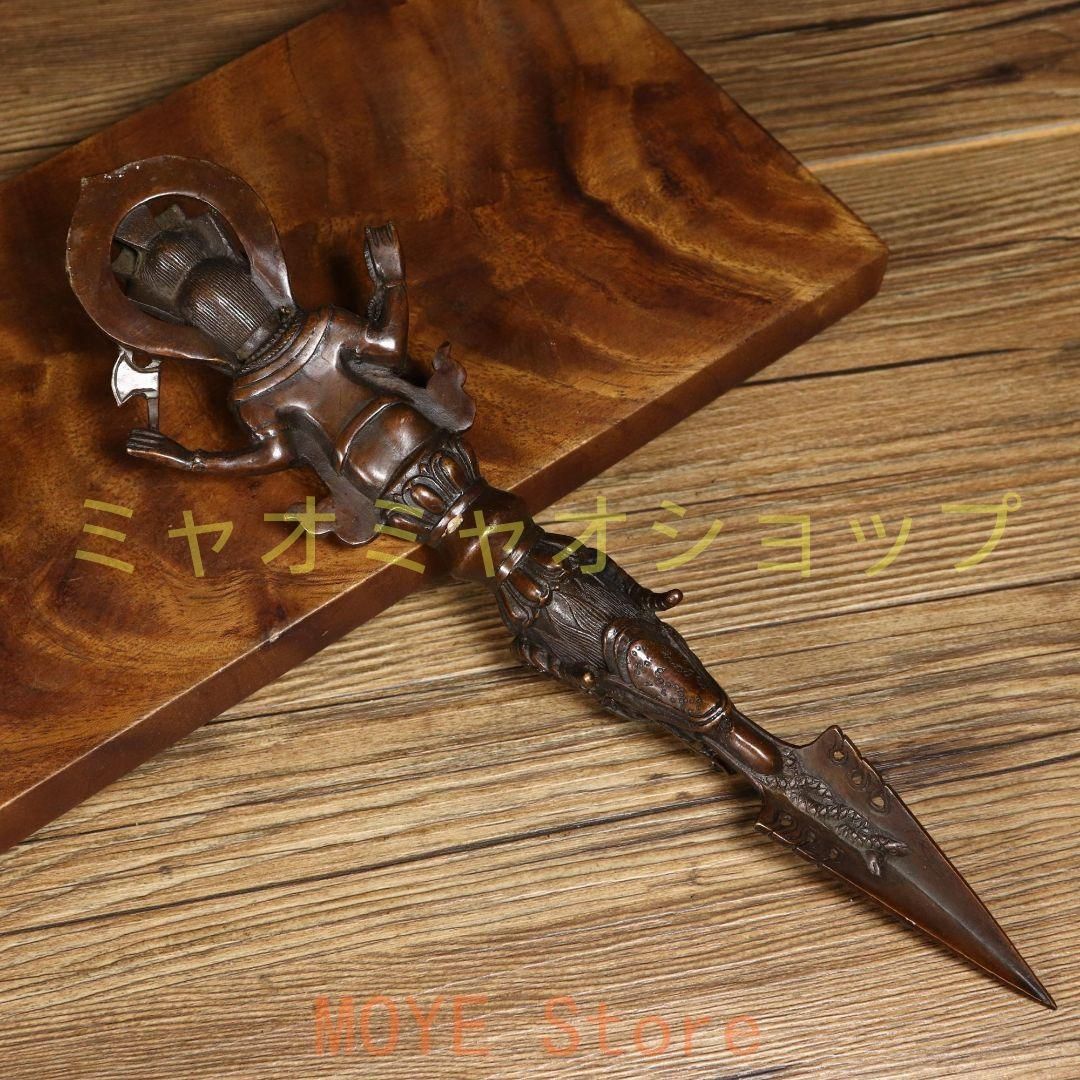 銅製 法器 象鼻金剛降魔杵 招財 辟邪 開運 装飾品 工芸品 置物 IMPECCABLEHEALTHCARESERVICES_COM